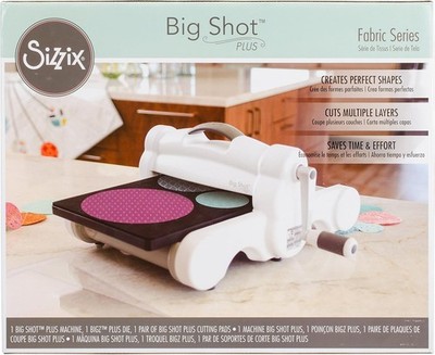 Sizzix Big Shot Plus Fabric Series Starter Kit (White & Gray)