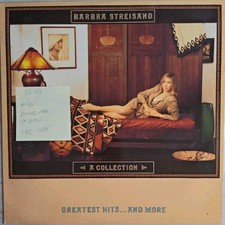 Barbra Streisand A Collection Greatest Hits Vinyl Record LP VG/VG 465845 1989