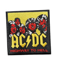 AC/DC Music Heavy Metal Rock Band Concert Patch, Iron On/Sew On
