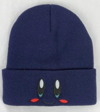 Kirby Unisex Knit Beanie Skully Hat Cap (Dark Blue) One Size Fits Most