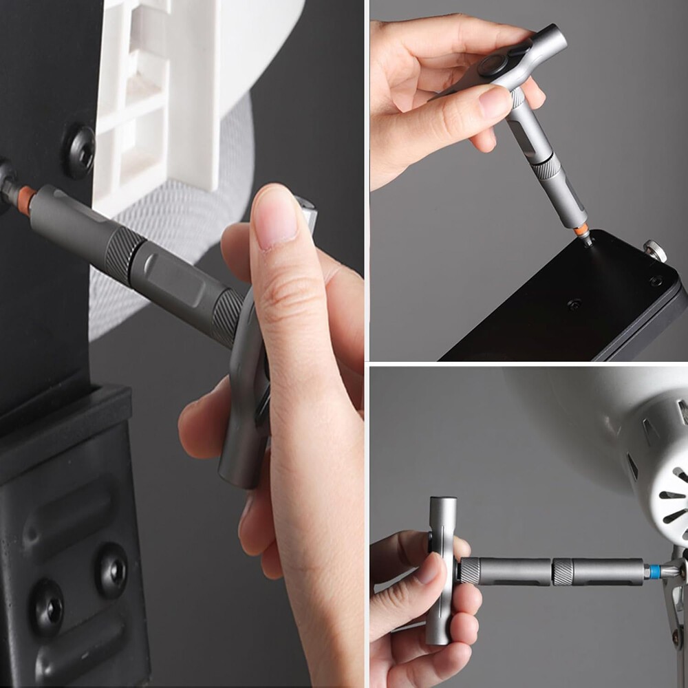 25PCS 24 in 1 Magnetic Screwdriver Head Set PC Phone Electronics Repair Tool Kit