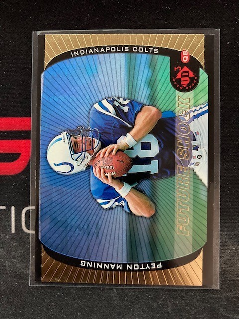 1998 Upper Deck UD3 - Rookie Future Shock Peyton Manning #181 FS61 Colts RC