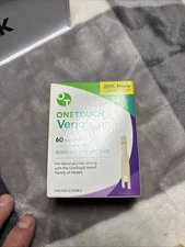 OneTouch Verio Blood Glucose Test Strips Box of 60 Pieces (024-269)