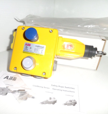 NEW IN BOX ABB 2TLA050206R1233 3L SAFETY ROPE EMERGENCY E-STOP SWITCH LINESTRONG