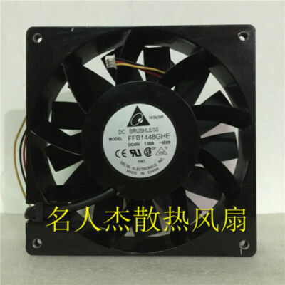 1pcs DELTA FFB1448GHE 48V 1.80A 14038 Metal Aluminum Frame Fan