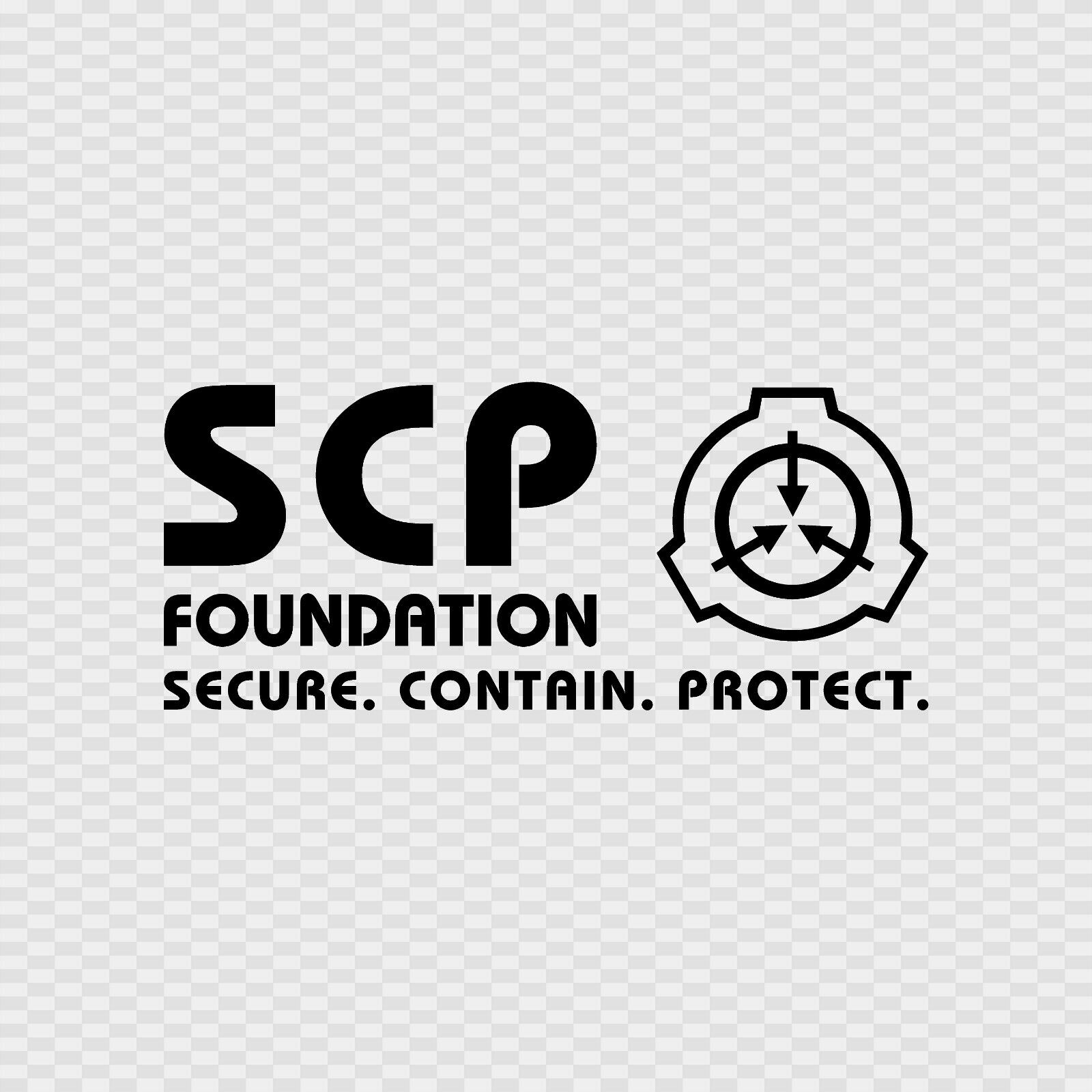 SCP Foundation Logo Die Cut Decal Sticker