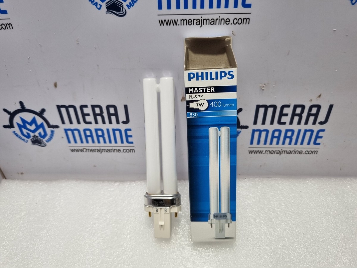 Philips Master PL-S 7W/830 2P Warm White 7W - Lot of 4pcs | eBay