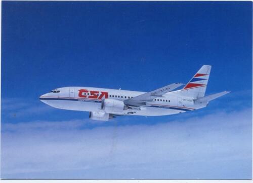20045622 - Flugzeug, -Boeing B 737-500- AKU1 Fluglinie um 1980/90 - Bild 1 von 2