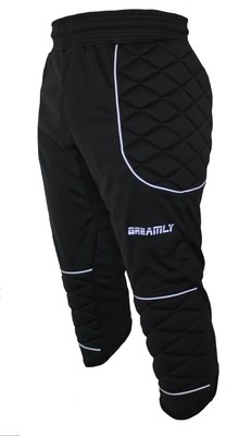 PANTALONE DA PORTIERE GREAMLY GUARDIAN 3/4 PANTALONI IMBOTTITI CALCIO  CALCETTO | eBay