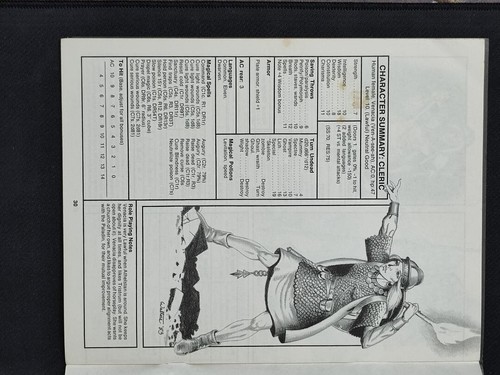 Doc's Island Advanced D&D RPGA VHTF Used TSR R-4 Module soft cover - Picture 4 of 7