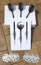 CUESOUL Challenge 22g 24g 26g Slim Tungsten Steel Tip Darts with Accessories