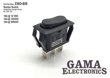 Single Pole Double Throw On-Off-On Rocker Switch 16A@125VAC 10A@250VAC/12VDC