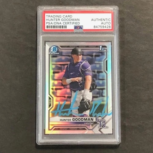 Hunter Goodman 2022 Bowman Hunter Goodman #BDC-66 Refractor