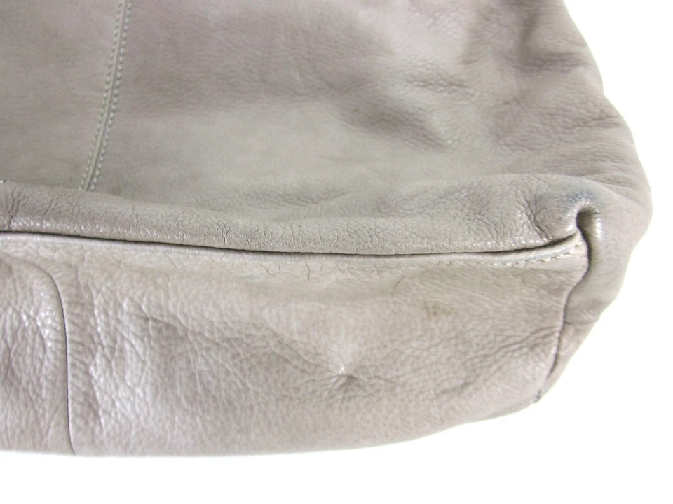 AZUL CHOCOLATE, HOBO MUJER CUERO CON BOLSILLOS SOLAPA, TOPO, 16'X14"X6" Foto 4 de 4