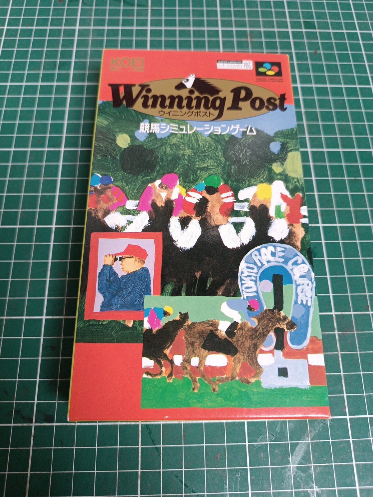 Jeu Super Famicom - Winning Post - TBE Nintendo Import Japon 