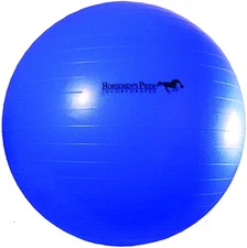 Horsemen'S Pride 30-Inch Mega Ball for Horses, Blue