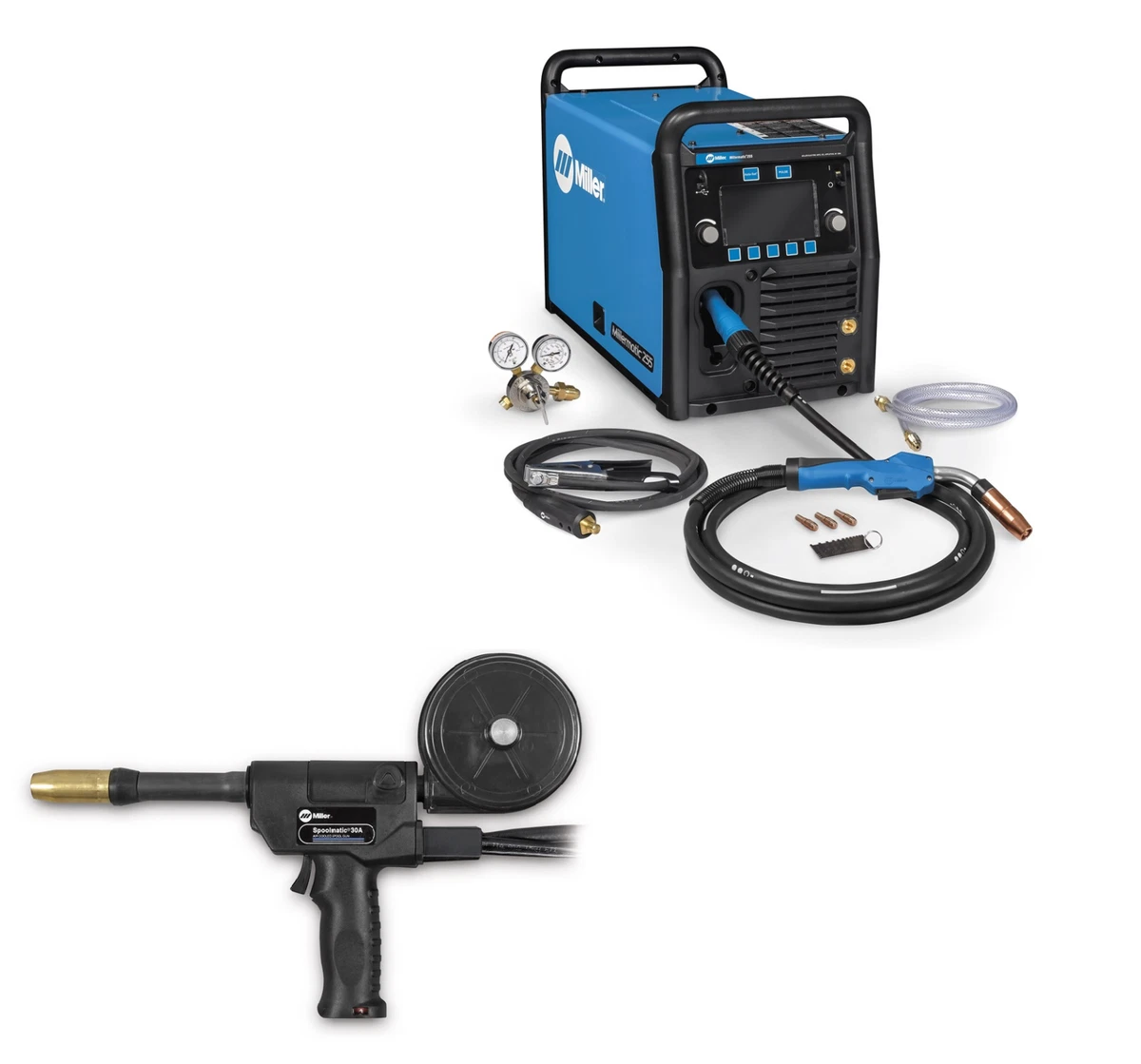Miller millermatic 255 pulsed cheap mig welder 907734