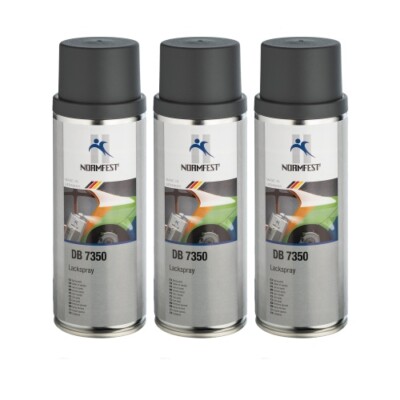 Normfest DB 7350 Novagrau Lackspray Spraydose Sprühlack 3x 400ml