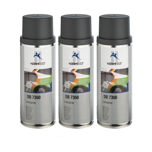 Normfest Spraydose STEINGRAU RAL 7030 – 400 Ml, Schnell Trocknend, Witterungsbeständig