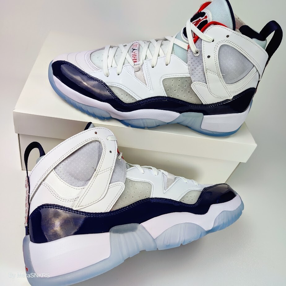 Air Jordan US 13 Men's  Blue White Red  Nike USA Retro Two Trey   DO1925 102 New thumbnail 6