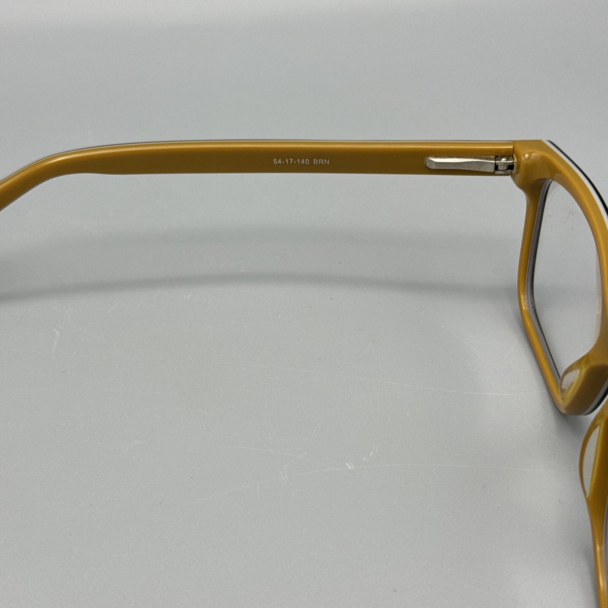 Baron Eyewear BZ124 54-17-140 Black Tan Plastic Full Rim