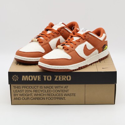 DR5475-100 Nike Dunk Low Sun Club Brown White (Damen)
