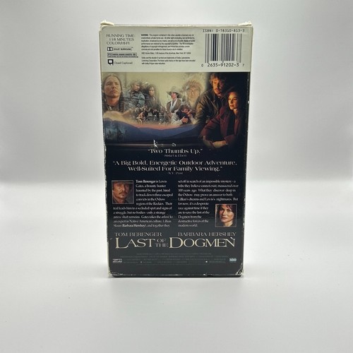 Last of the Dogmen VHS - Picture 2 of 3