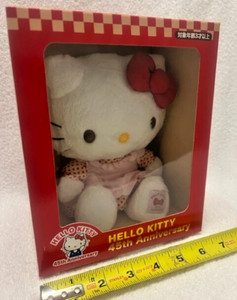 Hello Kitty 45th Anniversary Plush | eBay