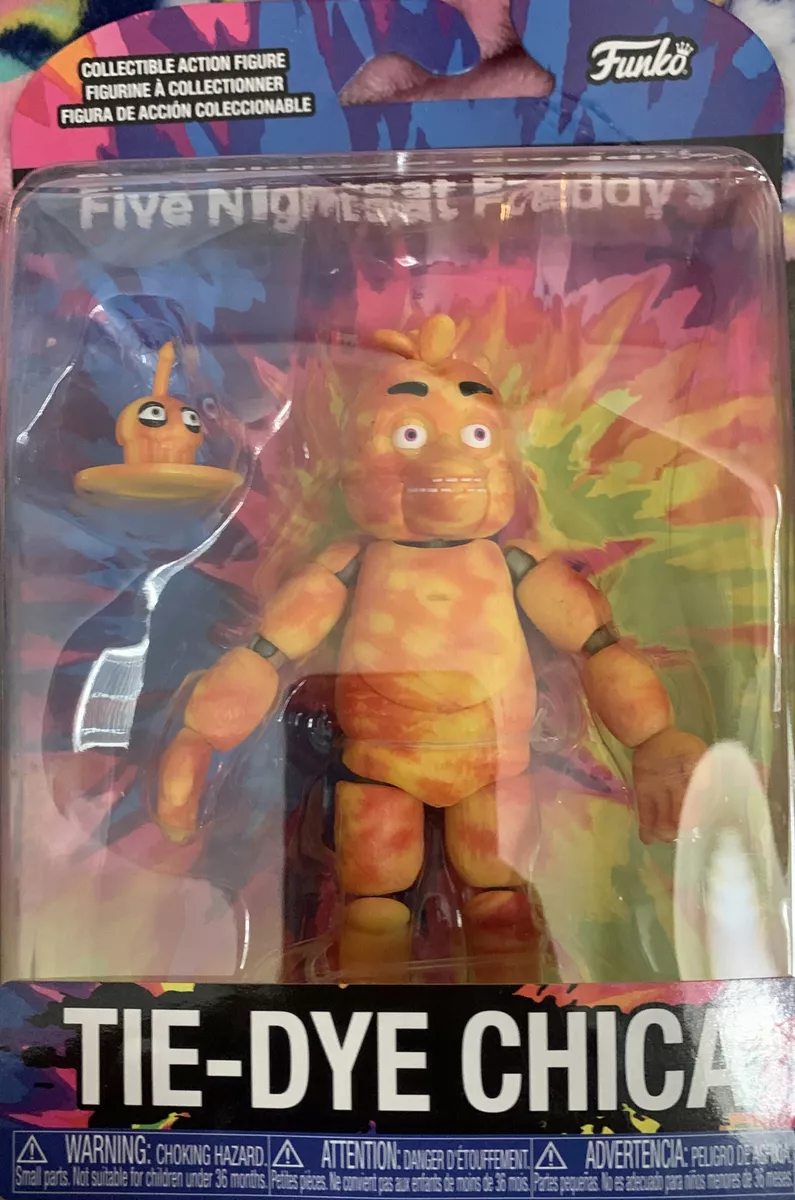 Boneco Articulado Tie-Dye Chica Figure 12,5 cm - Five Nights at