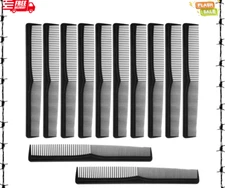 12Pcs Hair Cutting Comb Barber Hair Styling Combs Set for Salon Barbers Styling