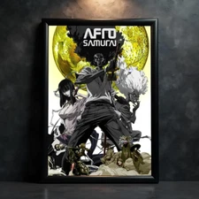 Afro Samurai Poster Print Anime Manga Wallart - No Frame