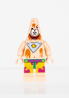 LEGO Sponge Bob Square Pants Patrick Star Minifigure. Used + Fast Shipping