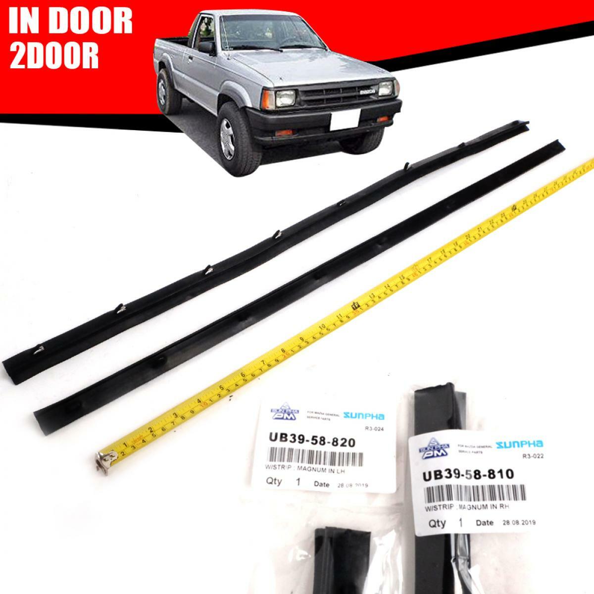 Inner LH RH Weatherstrip Door Belt Seal For Mazda B2000 B2200