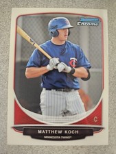 2013 (TWINS) Bowman Chrome Prospects #BCP43 Matthew Koch