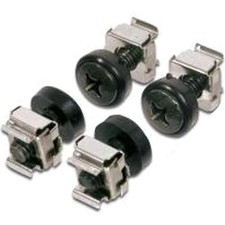 Intellinet Kit Set 4 Viti 4 Dadi e 4 Rondelle per Montaggio Rack Nero