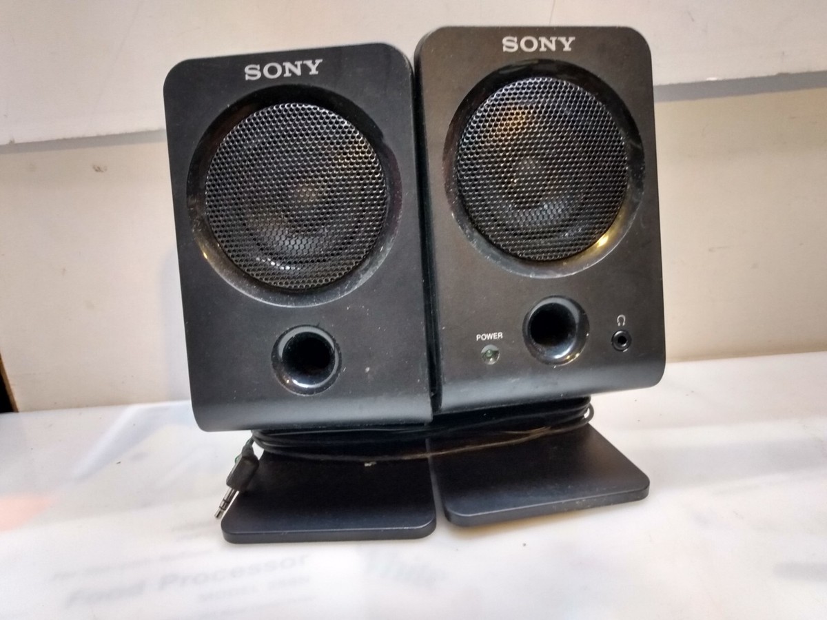 SONY Powered Active Speaker System Computer Gaming SONY Powered Active Speaker System Computer Gaming