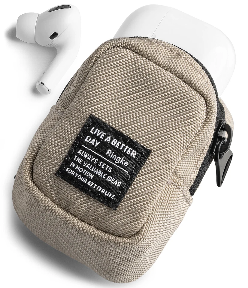 Ringke [Mini Bolsa] para Funda AirPods Pro, Funda Galaxy Buds Pro Bolsa Ligera Foto 2 de 4