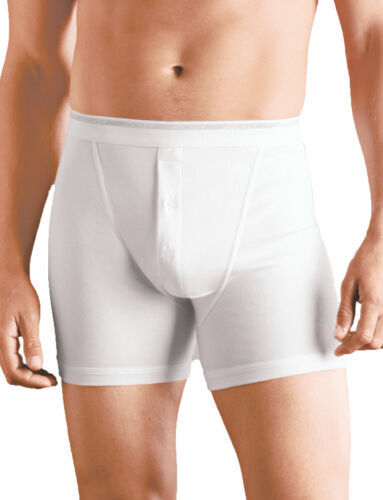 Boxer Nike Uomo Confezione Da 10 Slip Boxer Hanes Per Uomo Senza Etichette - Taglie S, M, L, XL, Leggermente Imperfetti Boxer Uomo Tela - Foto 4