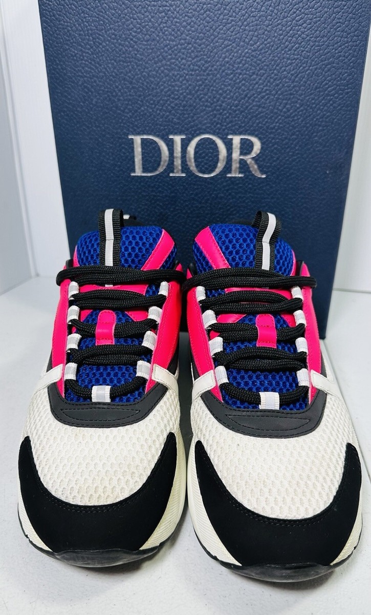 Authentic! Christian Dior B22 Sneaker Pink/Blue EU 42 Shoes | eBay