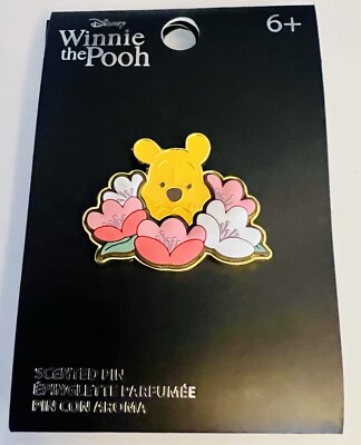 Disney Loungefly Winnie the Pooh Floral Scented Pin Boxlunch Exclusive NEW