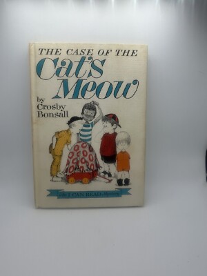 The Case of the Cats Meow Hardcover 1965 Crosby Bonsall Classic Book ...