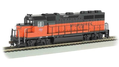 Spur H0 - Bachmann Diesellok EMD GP40 Milwaukee Road mit DCC - 60316 NEU