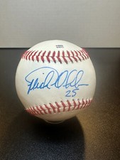 Mike Ohlman Autograph Baseball Official Texas League Baseball STL Cardinals