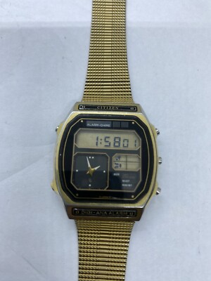 Citizen 41-9842 Ana Digi Alarm Chrono Vintage Watch Men's Fully