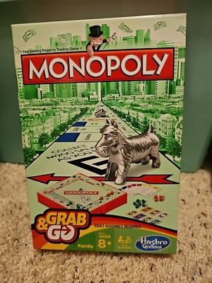 Monopoly Grab & Go Game NEW