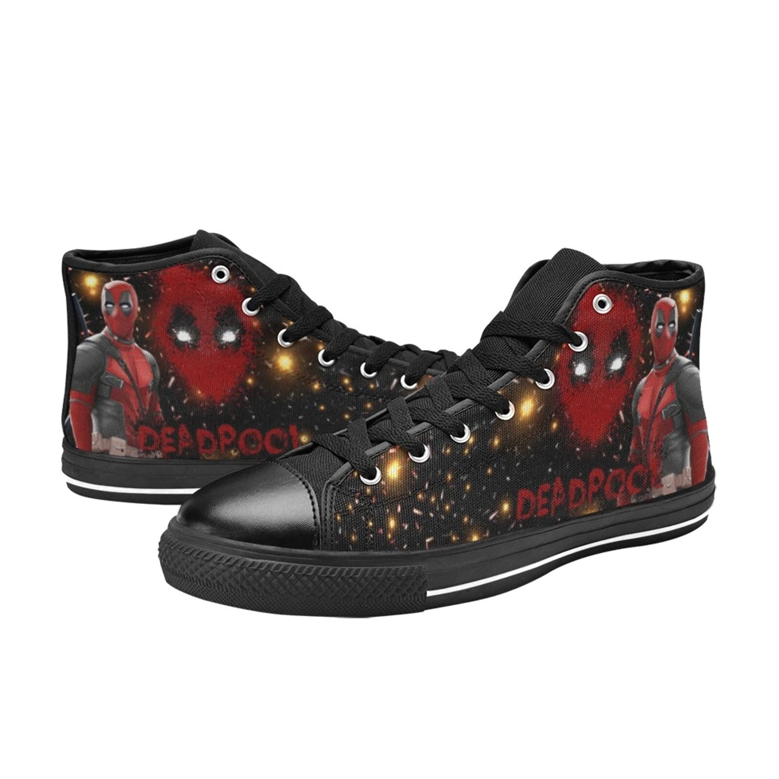 Deadpool 6 High Top Sneaker , Shoes Athletic