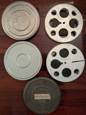 Vintage Vacation Home Movie Film 5 - 7" Reels of 16mm Home Movies Sambo