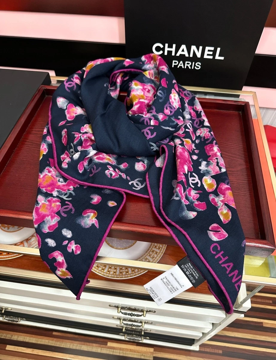 25+ CHANEL Multicolor Scarves & Wraps for Women for sale | Updated