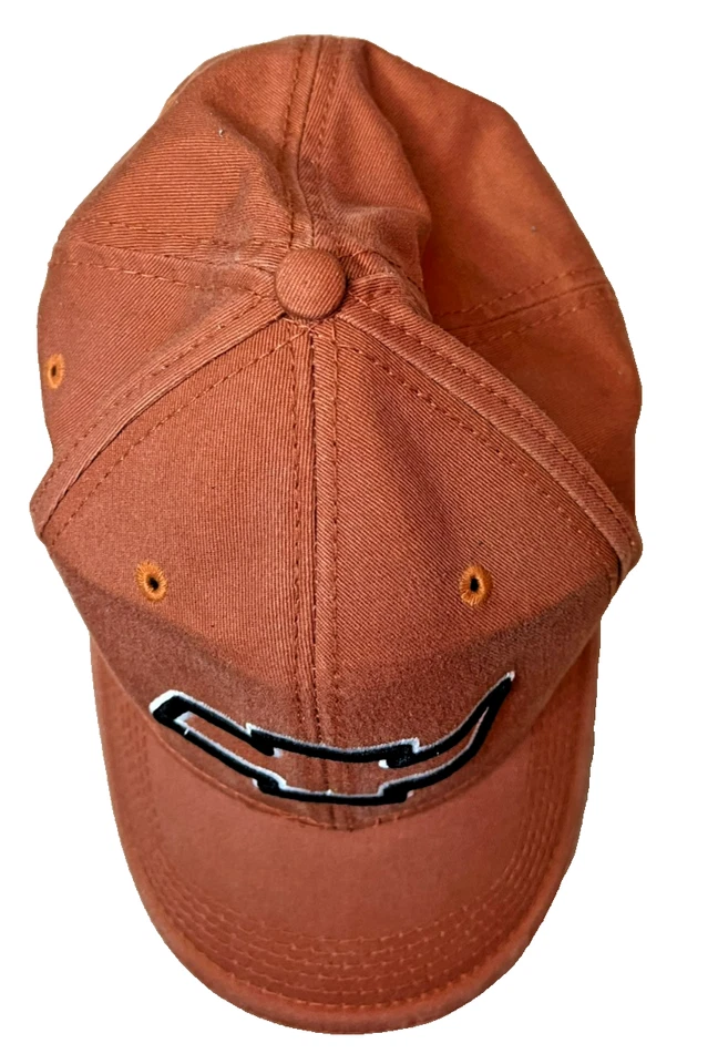 Sombrero deportivo Chevy Cruisin naranja quemado gancho y bucle talla única ala acento Foto 2 de 4