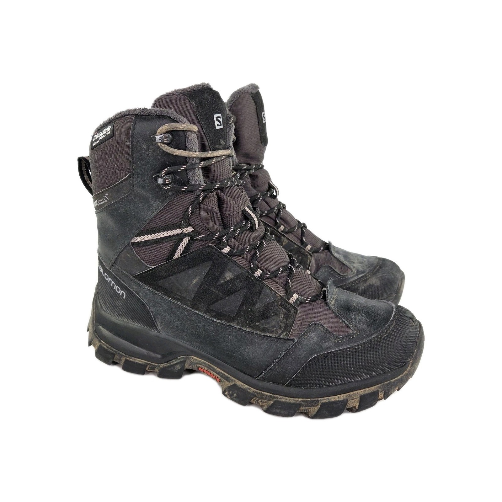 's Black Winter Hiking Boots
